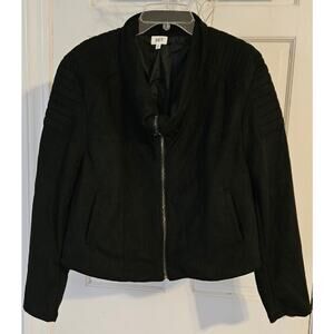 BKE by The Buckle Faux Suede Moto Jacket Size XL